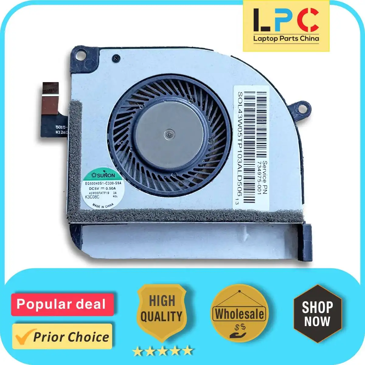 For HP Split 13 13-M X2 13-M000 CPU Cooling Fan New Original  Laptop Cooler Radiator Heat Sink DC 5V 0.5A EG50040S1-C330-S9A