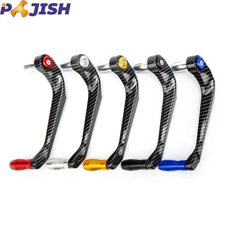 

1 Pair Universal Motorcycle Protector Parts Hand Guard Carbon Fiber CNC 22mm Brake Clutch Lever Handguard for Moto Cross