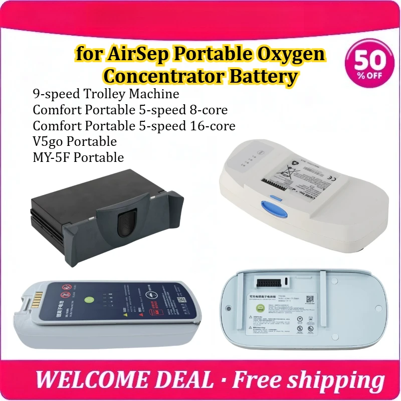 for AirSep Portable Oxygen Concentrator Battery Replacement Lithium Battery