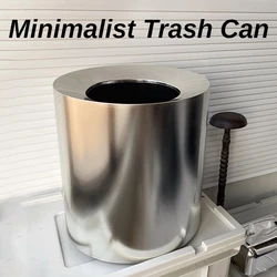 Plastic Waste Bins Modern Trash Can Luxury Living Room Wastebasket Large Capacity Separate Trashs Things for Home and Kitchen