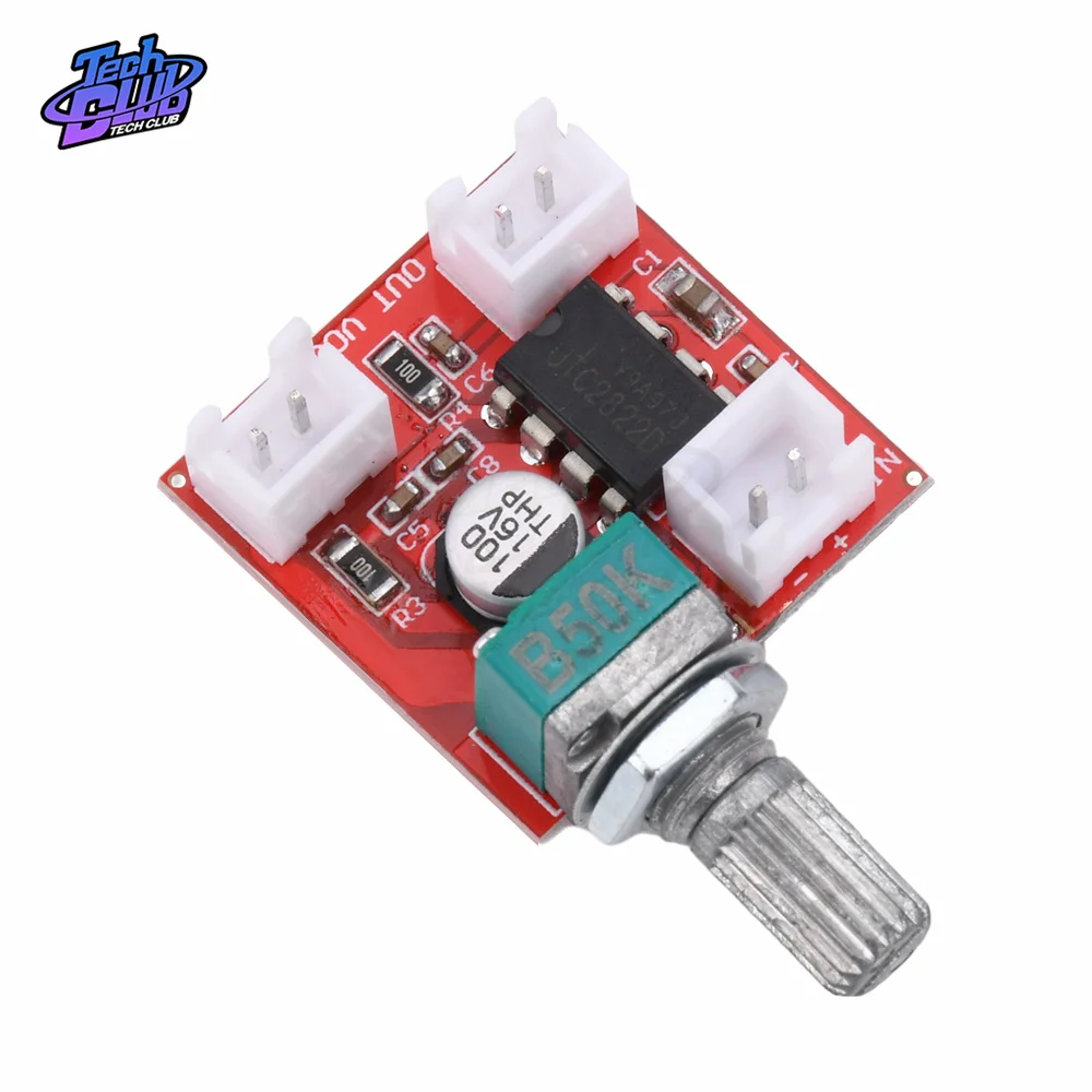 Headphone Amplifier Board Max4410 Miniature Headphone Mini Ear Amplifier for Electronic Compoent Kit