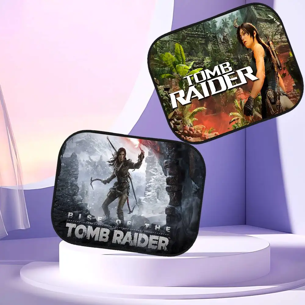 

Tomb Anime R-RaiderS Car Sunshade Covers Cover Universal Windscreen Folding Visor Windshield Auto Sun Shade Accessories