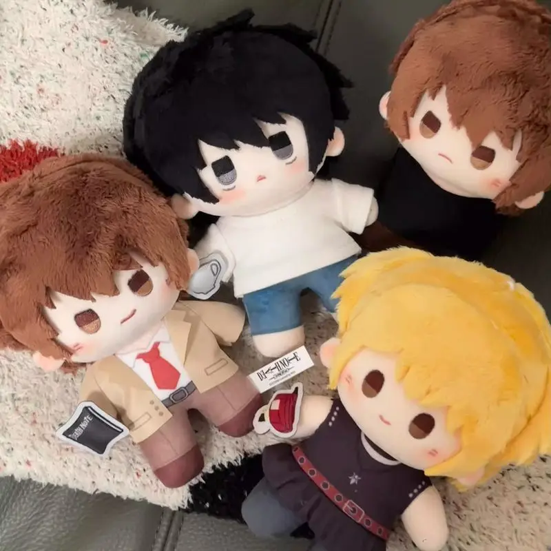

New Anime Death Note Cotton Doll Series Plush Blind Box Trendy Toys Bag Charm Keychain Pendant Decoration Mystery Box Gifts