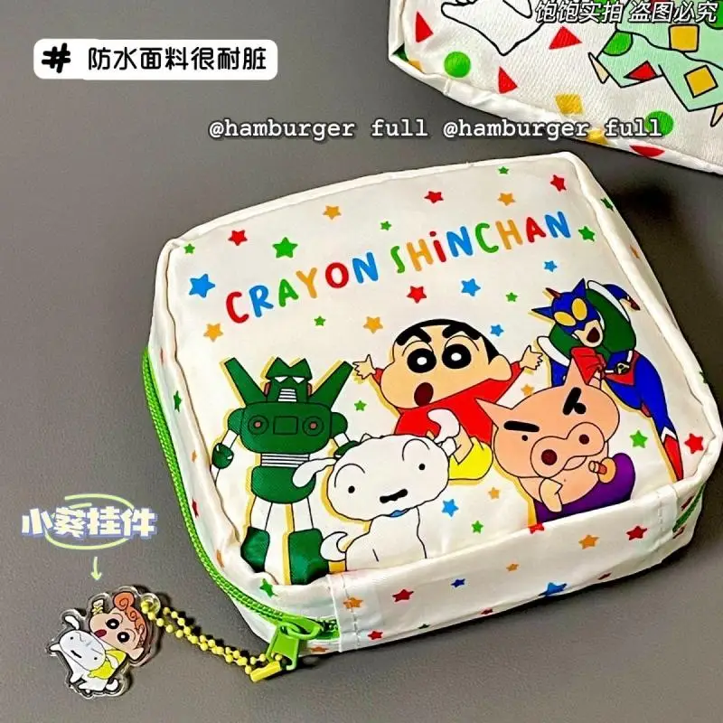 

Cartoon Crayon Shin-Chan Storage Bag Cute Student Makeup Bag Toiletries Bag Girl Miscellaneous Storage Bag Birthday Gift Girls