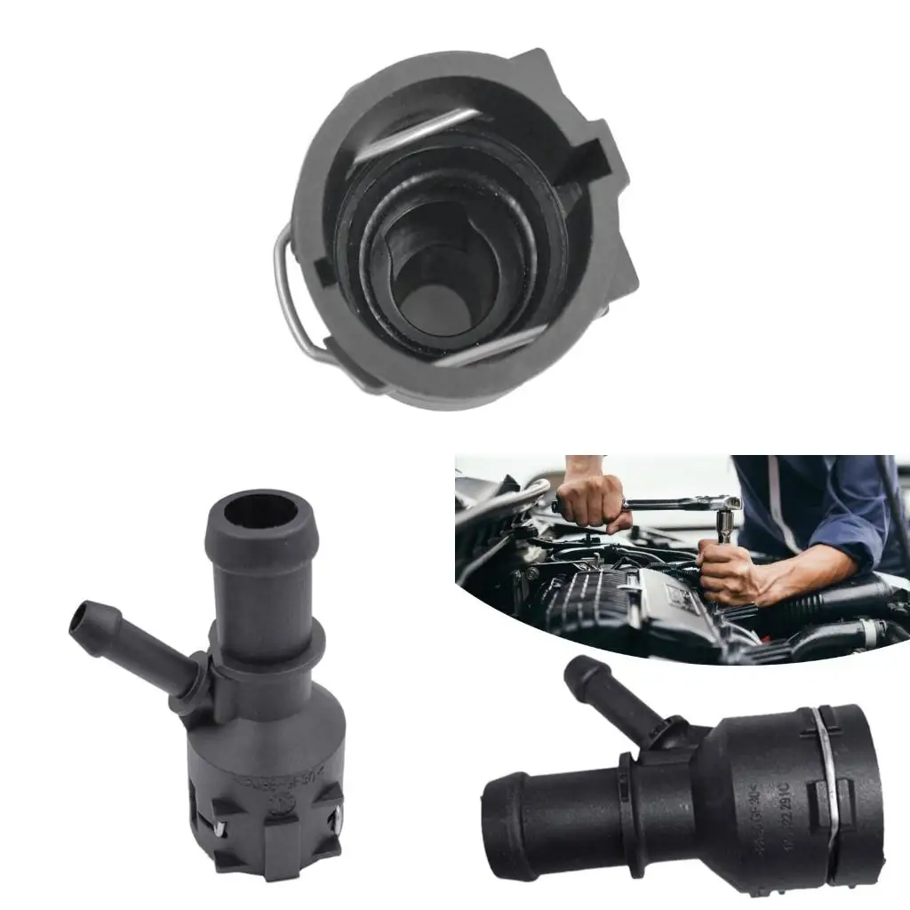  Strong Cooling System Hose Connector Plastic Coolant Adapter for Golf Sagitar