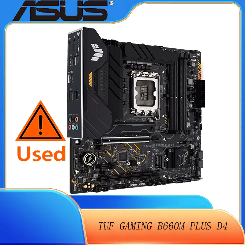 Материнская плата ASUS TUF GAMING B660M-PLUS D4 M-ATX HDMI DP