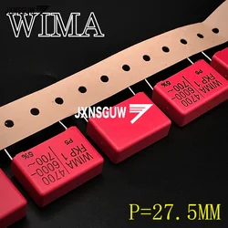 10 sztuk nowy WIMA FKP1 472/6000V P27.5MM 4700PF/6000V Audio częstotliwości kondensator FKP1Y014706B 4700PF 6000VDC 700VAC 6KV 4N7 472