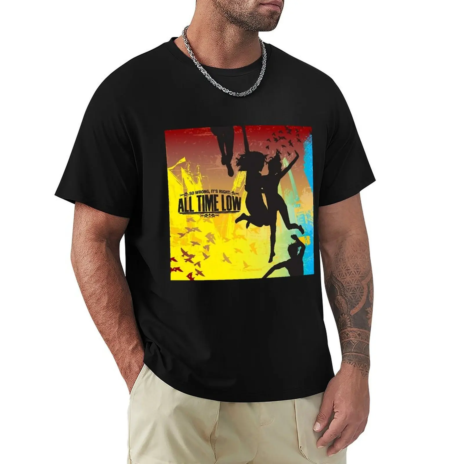 :All jump poster T-Shirt Minimalist Graphic Tee Shirt