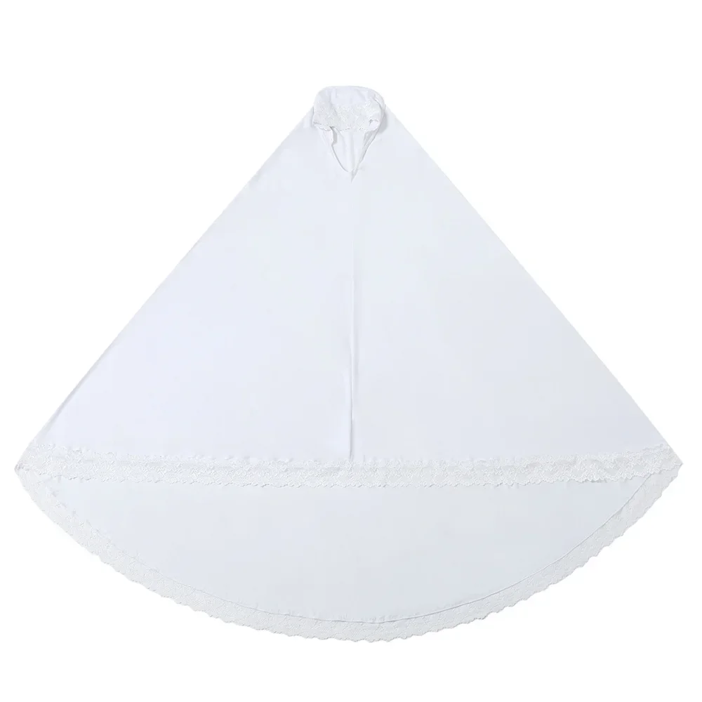 

Muslim Women Lace Burqa Long Khimar Amira Islamic Pray Hijabs Headscarf Turkey Dubai Hijab Ramadan Eid Prayer Niqab Nikab Abayas