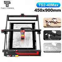 Twotrees TS2-40W Max Laser Engraver One-click Power Shift 20W&40W Laser Engraving Machine for Metal Wood Acrylic Cut 450x900mm