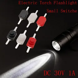 50/20/10/5Pcs 12x8MM DC 30V 1A Mini Torch Push Button Switch 1208YD Self Locking ON OFF Switches Red/White/Black