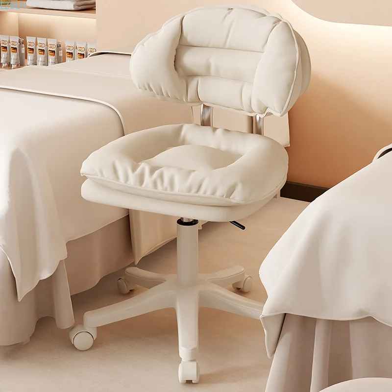 Beauty Chair Roller Rotating Beauty Salon Special Large Bench Hairdressing Nail Salon Chair Elevating Barber Shop Rotating 회전의자