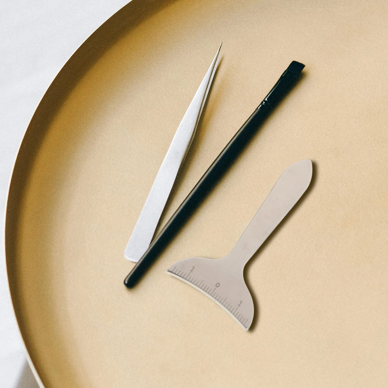 Lineal Eye Socket Messwerkzeug Edelstahl Messung Brow Mapping Lineal Pupillary Distance Meter Body