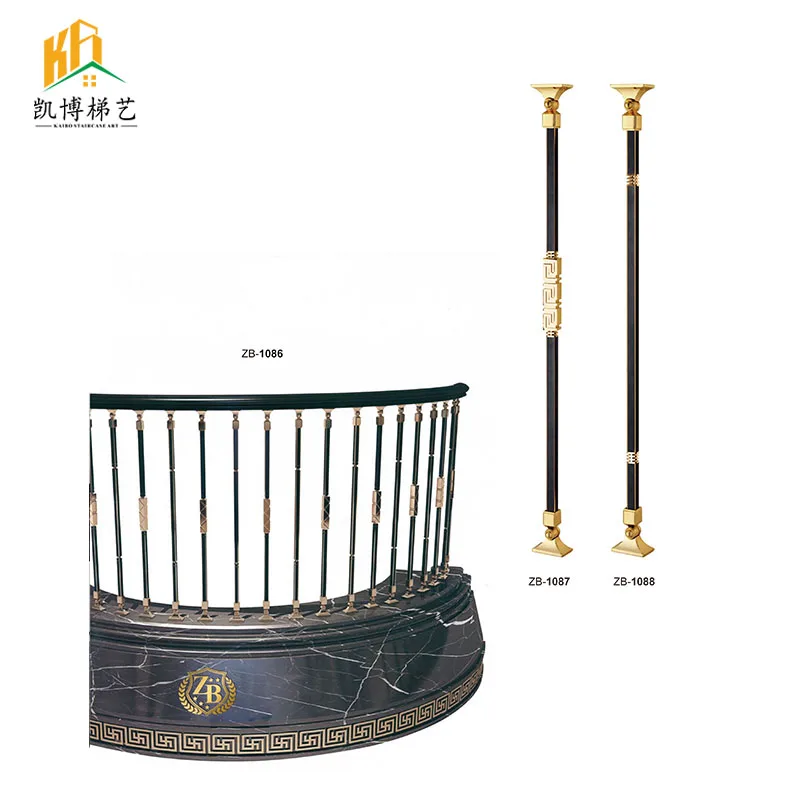 Custom. Factory customised luxury stair railing metal railing stair railing hardware accessories set