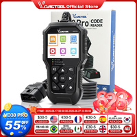 VDIAGTOOL VD30PRO OBD2 Scanner Diagnostic Tool Check Engine Light Code Reader with Battery Voltage Testing for All CAN OBDII Car