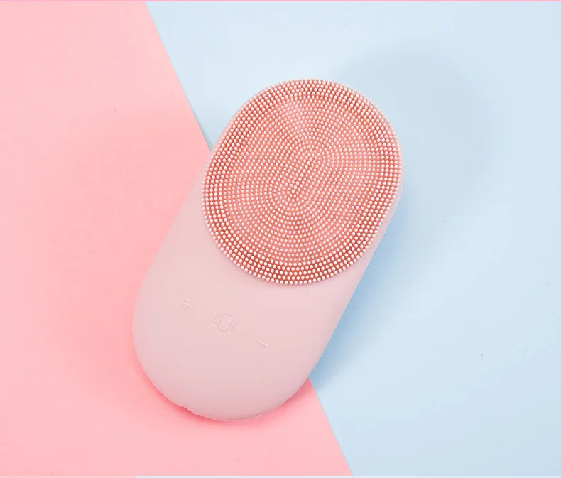 Akumulatorowy Sonic Face Cleanser Mycie masażu skóry Ultradźwiękowa silikonowa elektryczna mini szczoteczka do oczyszczania twarzy