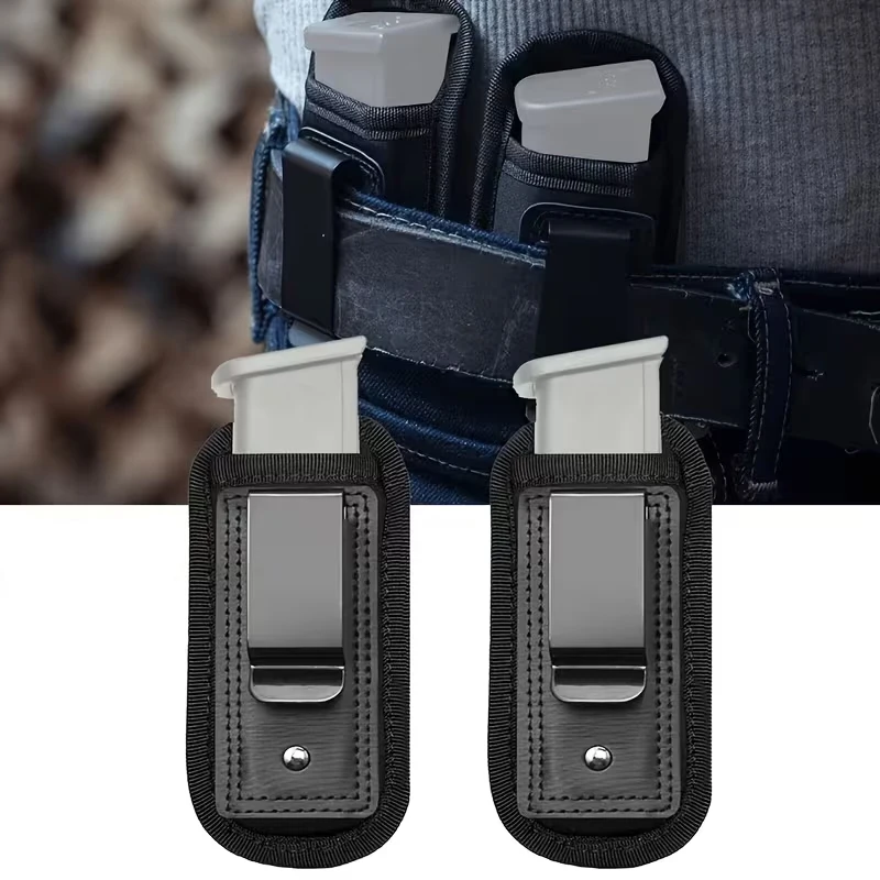 Outdoor Tactical IWB Concealed Quick-Draw Magazine Holster–Tactical Waist Pouch/Shooting Gear/Mag Pouch for Military Enthusiasts