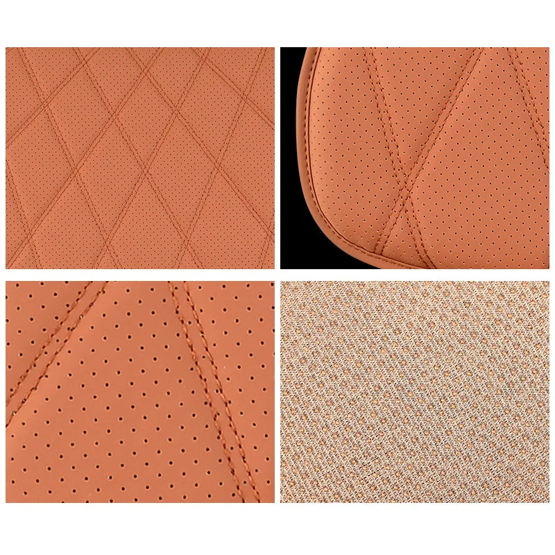 1Pcs Car Breathable Cushion Four Seasons General New Non-Slip Seat Cushion Comfortable Butt Cushion Car Interior Supplies
