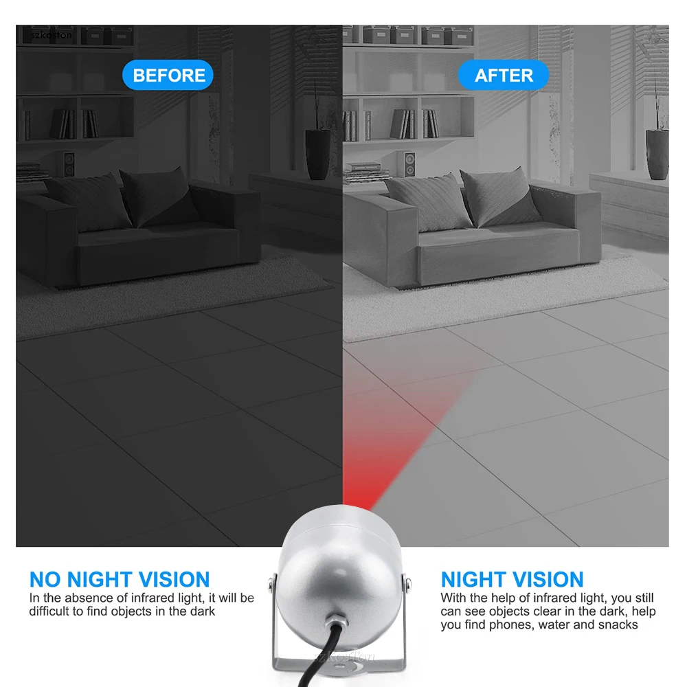 ترقية VR ضوء الأشعة تحت الحمراء أداة إصدار الأشعة تحت الحمراء ل Meta Quest 3S /3 PICO 4 تتبع ليلي محسن لملحقات كوة كويست 2