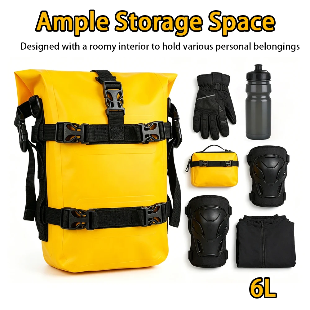 

Motorcycle Waterproof Crash Bar Dry Roll Bag Side Luggage Storage Pack For 390 790 890 1090 1190 1290 ADV Adventure 2020 - 2025