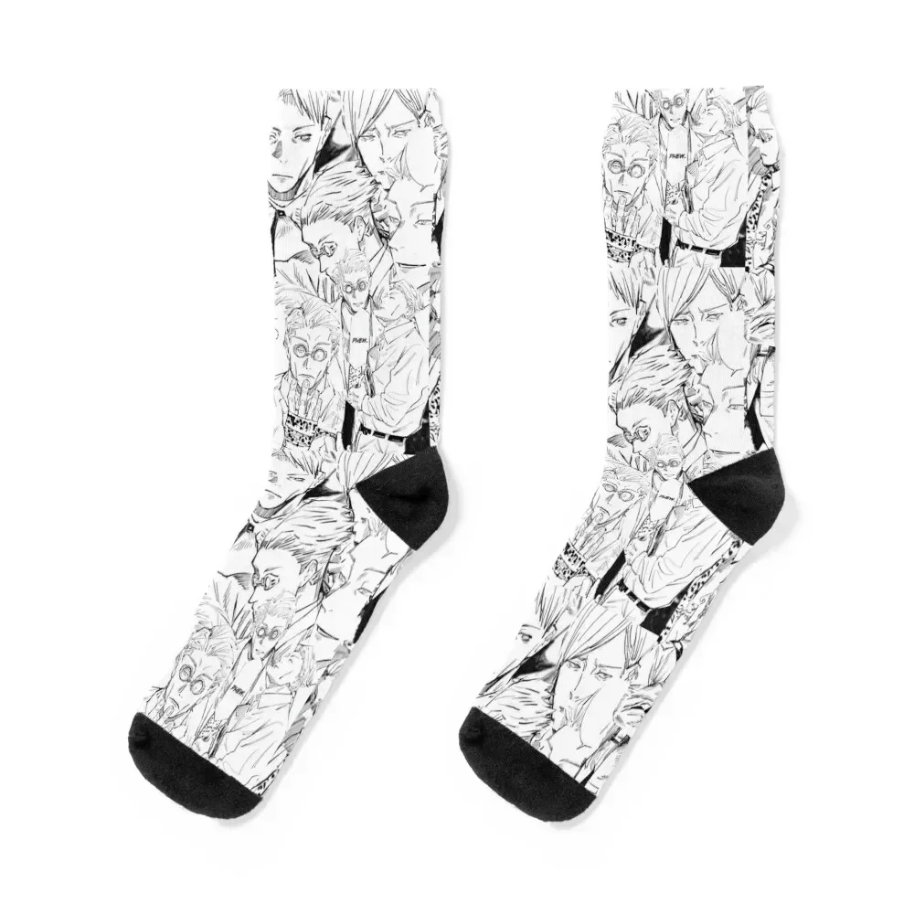 Nanami Kento Manga Panels Socks moving stockings Thermal man winter Woman Socks Men's