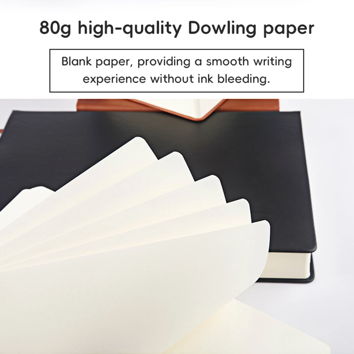 Super Thick Notebooks Agenda Planner 660 pages Blank inner PU Leather Soft Cover Sketchbook Journal Diary notebook Stationery image 5
