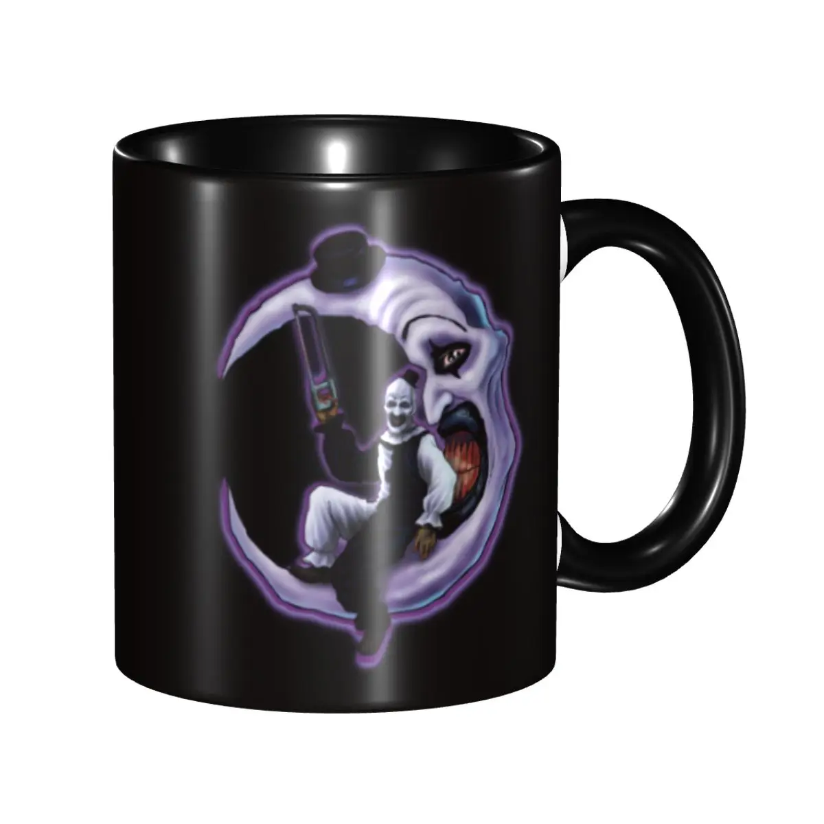 Terrifiers Movie Horror Art Slasher Halloween Coffee Mugs DIY Customized Ceramic Mug Cup Creative Present