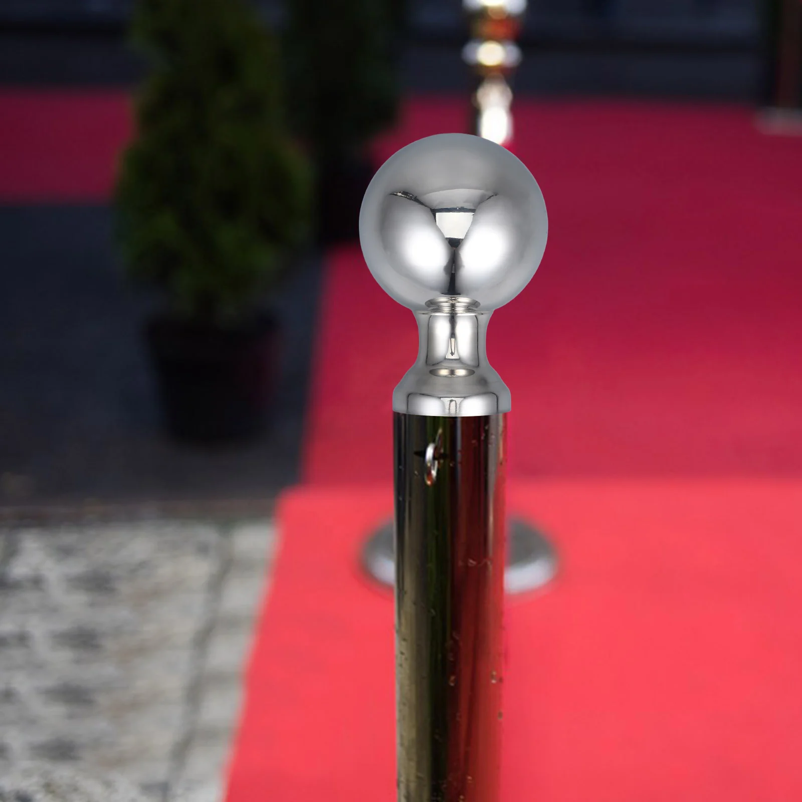 Stainless Steel Handrail Post Cap for Stair Guardrail Fence Decorative Railing Finial Castlike Design Easy