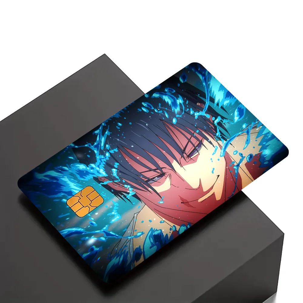 Anime Fushiguro Toji Card Stickers Credit Card DIY Card Protector Stickers  Waterproof Film Skin Cover - AliExpress 15