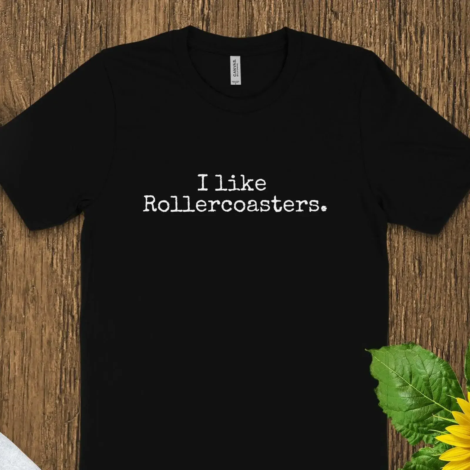 I Like Rollercoasters Funny Quote T Shirt Vintage Amusement Park Theme Lover Roller Coaster Enthusiast  vintage Washed Casual