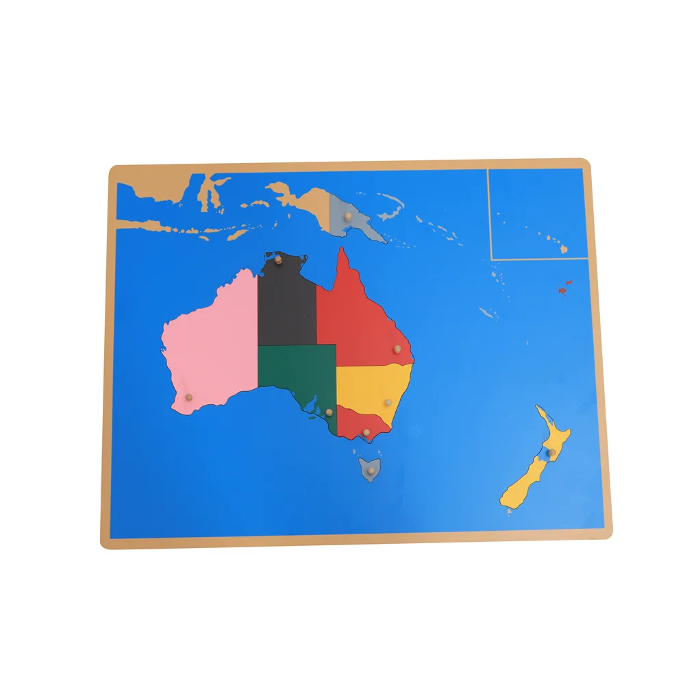 ปริศนาไม้แผนที่ออสเตรเลีย Mont - Kids Education In Australia บทวิจารณ์และราคา