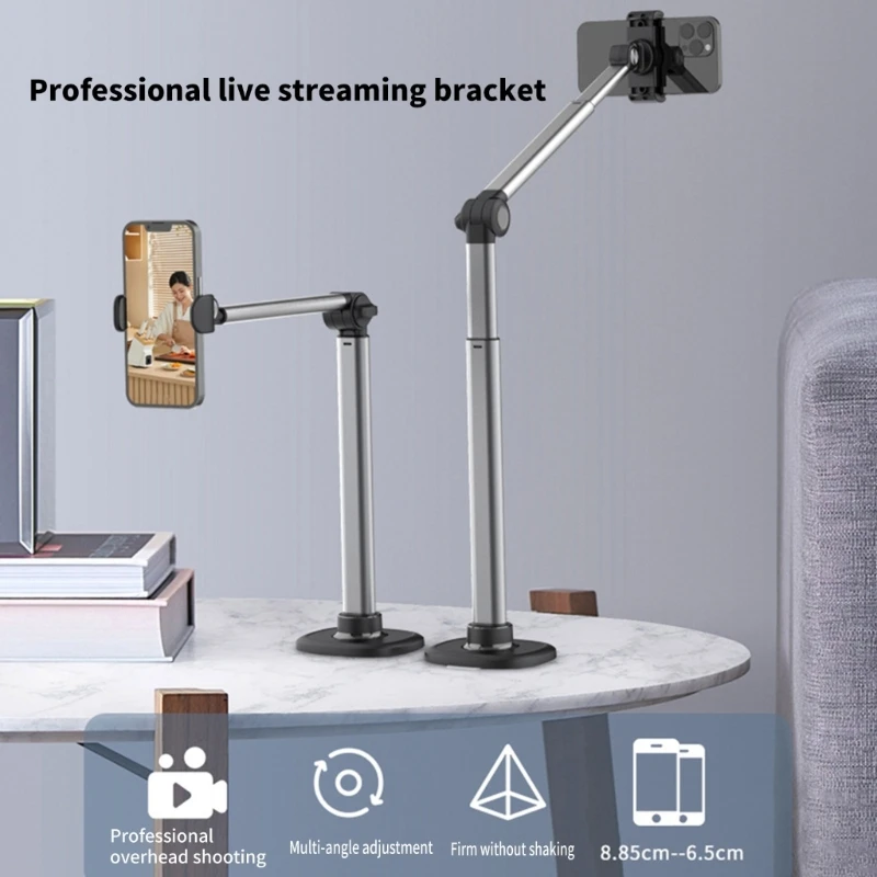 Настольный держатель для телефона, регулируемый на 360 градусов, настольный вращающийся держатель для планшета, подставка,