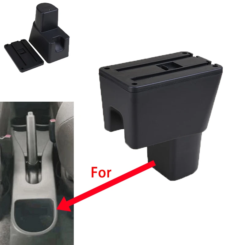 

For Suzuki Celerio Armrest For Celerio Armrest box Modification Parts Add Storage Box with USB Car Accessories