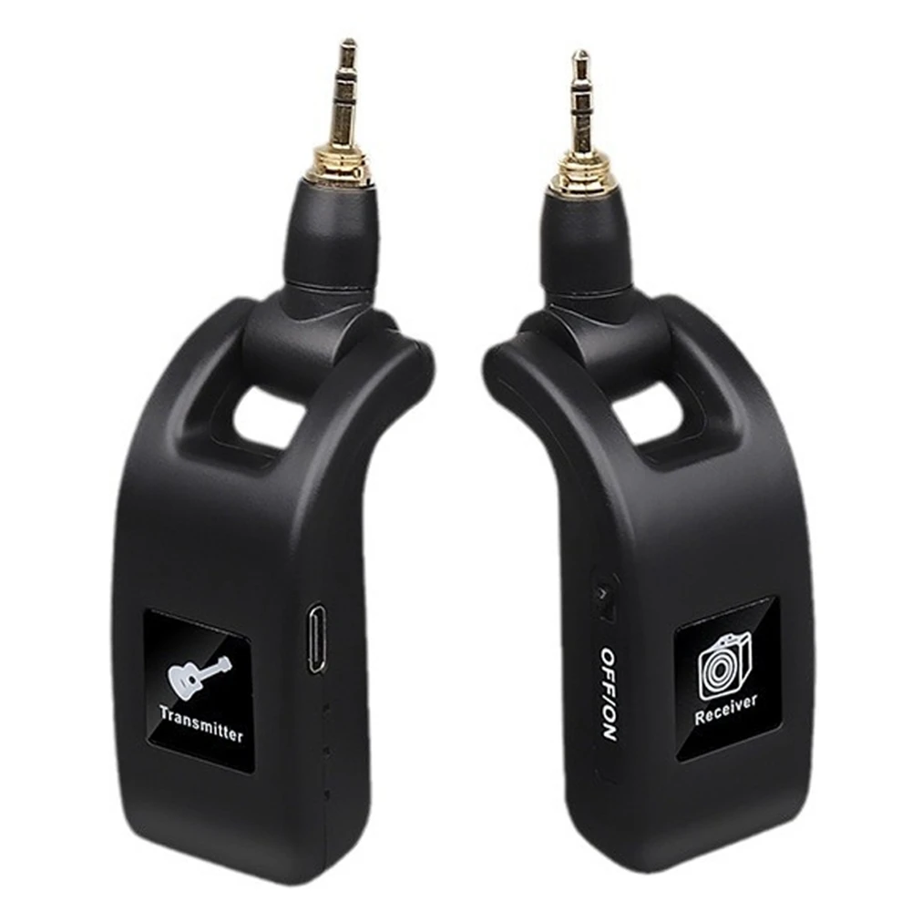

HOT 2.4GHz Wireless Guitar Transmitter Receiver: Wireless Guitar System for Violin Keyboard Electronic Musical Instruments