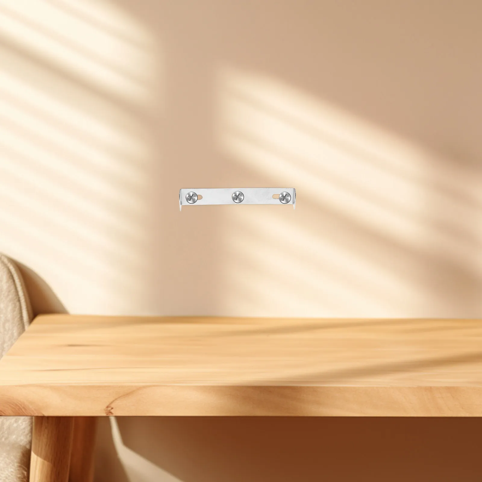 

8Pcs Wall Light Mounting Bracket Kit Semi-I Beam Design Universal Square Mounting Plate for Bedroom Study Living Room Pendant