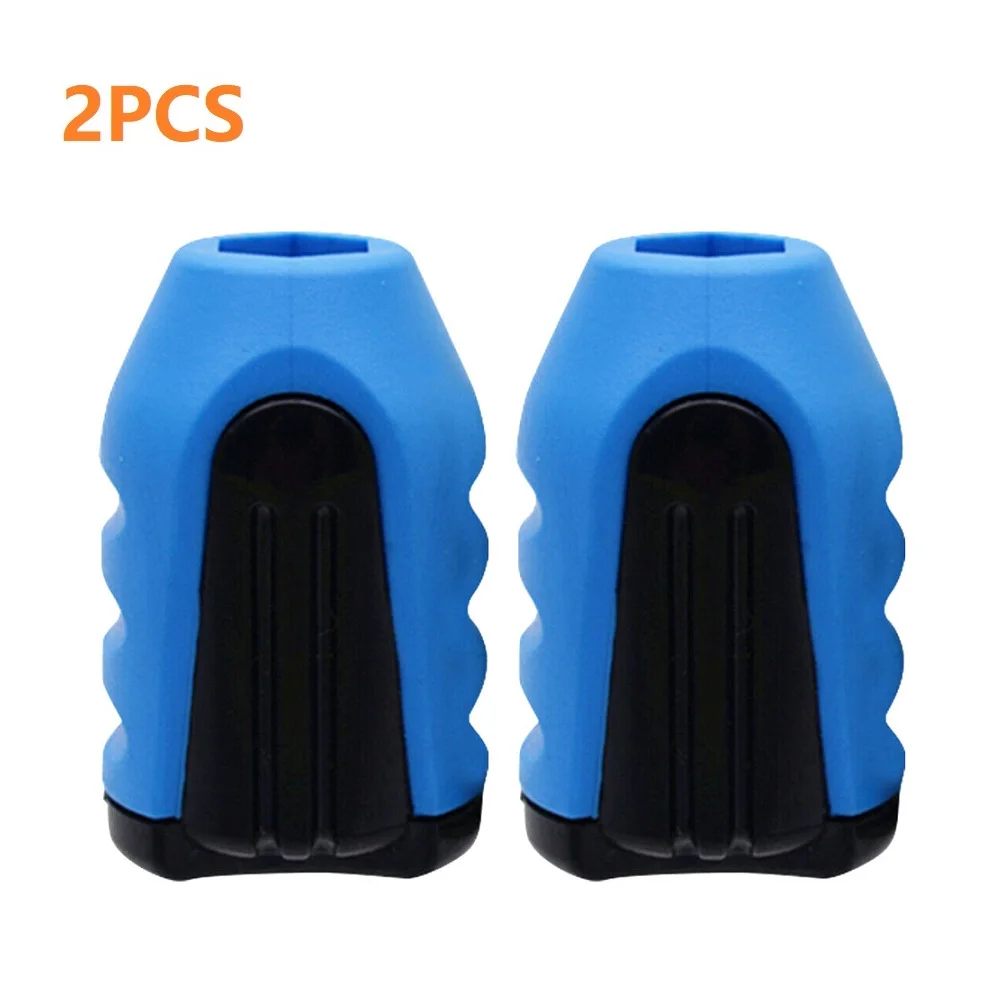 2Pcs Magnet Drill Anti-rust Magnetic Screwdriver Strong Magnet Bit For 6.35mm Shank Diameter 28x17x15mm