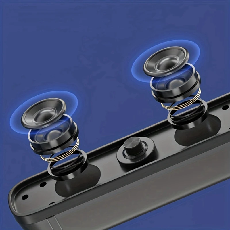 ลําโพงคอมพิวเตอร์, ลําโพงแบบรวม, ลําโพงมินิ USB ขับเคลื่อนแบบยาว, ลําโพงตั้งโต๊ะซับวูฟเฟอร์