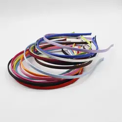 5mm Headband Women Girls Fabric Covered Resin Hairbands Metal Headbands Kids Elastic Bands Hair Accessories Hair Hoop