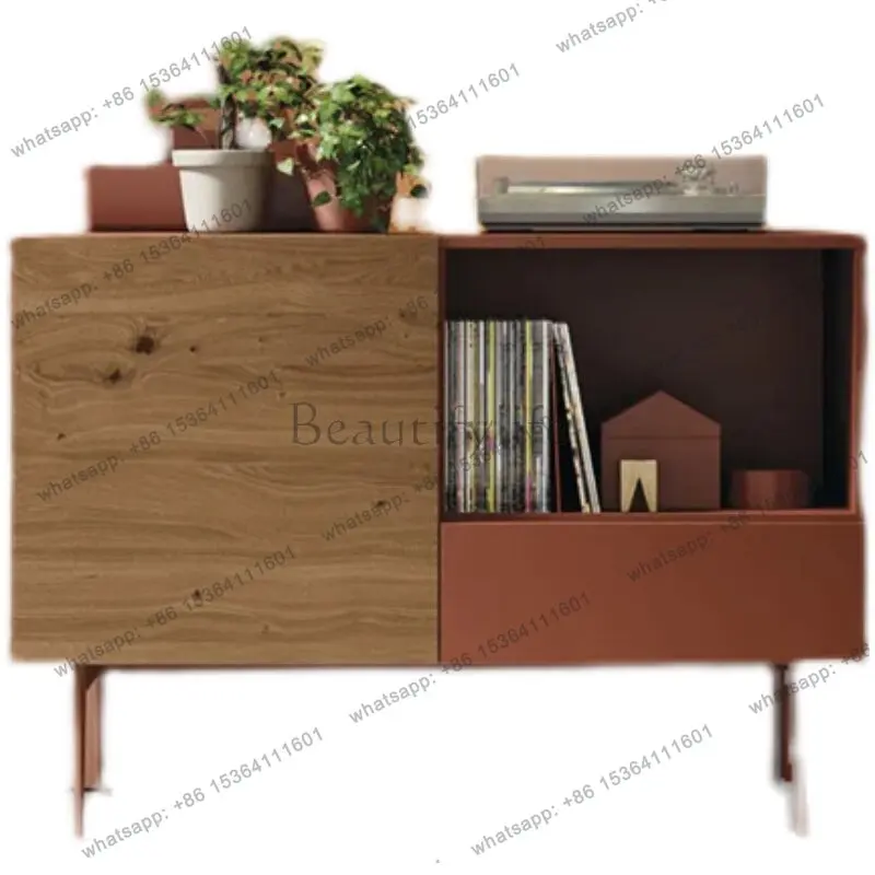 

Nordic Creative Side Cabinet Minimalist Living Room Entry Entrance Cabinet