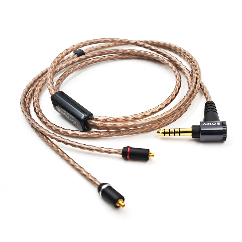 MUC-M12SB1 Earphone Original Audio Cable 8-Core 4.4mm Balanced For IER-Z1R XBA SE215 SE315 SE535 SE846 MMCX Series Cable