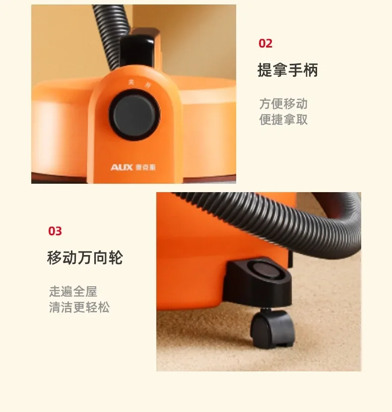 220V Maximize Cleaning Efficiency with High Power Industrial Ox Vacuum Cleaner for Deep Clean
