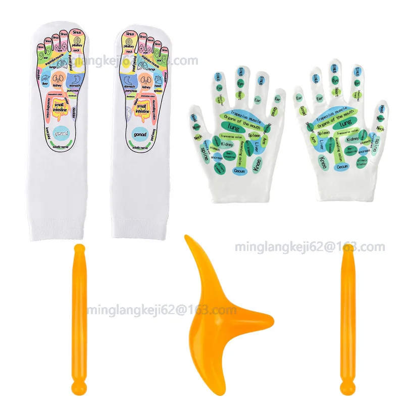 

Массажные носки для облегчения усталости ног, точечный массажер для ног, рефлексологические носки, массажный инструмент для акупунктурных точек ног, физиотерапия Массажер