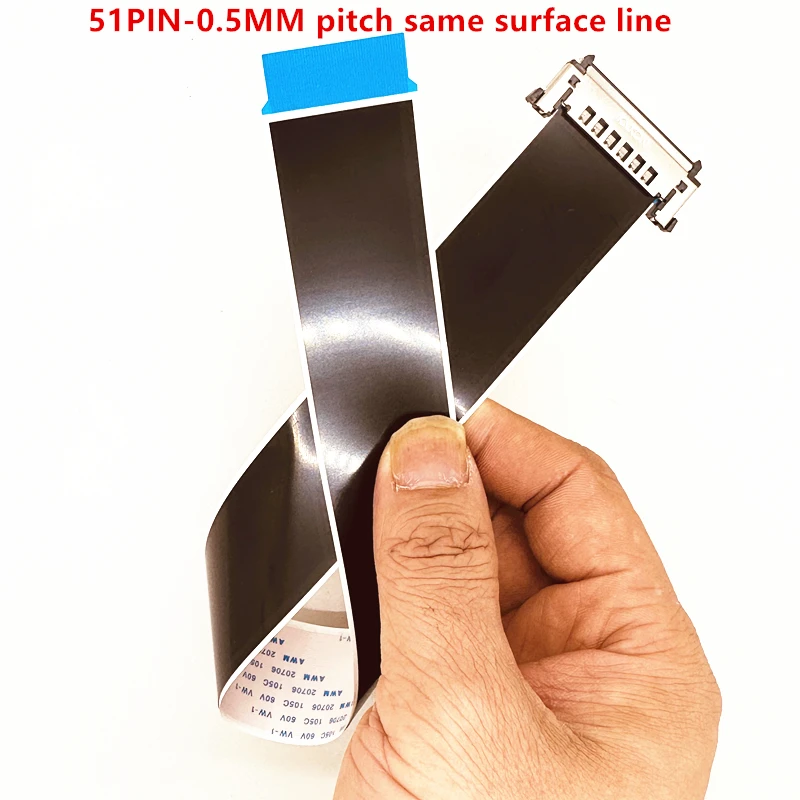 Kabel 41Pin / 51Pin LVDS do ekranu telewizora Kabel ekranu LCD LED Elastyczny kabel 4K HD LCD Kable ekranu telewizora