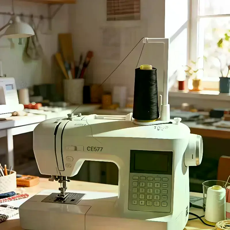 Machine Thread Stand Universal 3D Printed Winding Storage Stand Household Anti- Sewing Machine Vertical Spool Rack Sewing