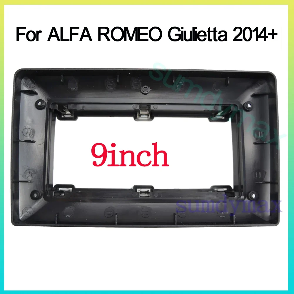 9inch Car Radio Dashboard Accessory Bracket for ALFA ROMEO Giulietta 159 2014 2015 Android Multimedia Radio Panel Frame