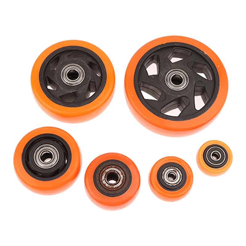 Caster Wheel with Dual Bearings Made from High-load PVC for Furniture Replacement; Enduring Resistance