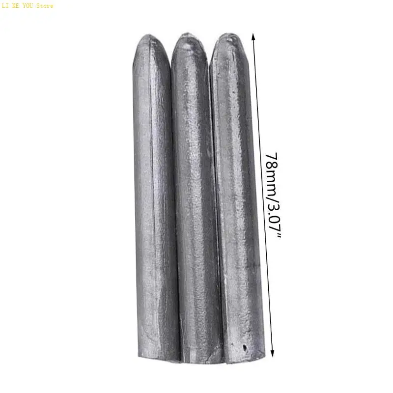 W3JE 3/6/9PCS Thanh hàn phổ biến nhiệt độ thấp dễ dàng hàn aluminum Thanh kim loại phổ biến