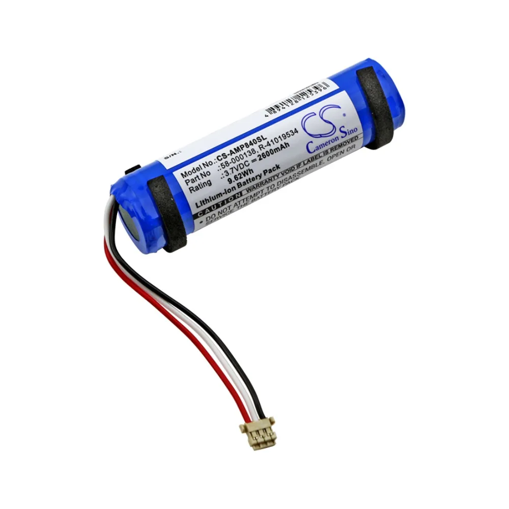 

CameronoSino Battery 3.70V 2600mAh Speaker For AMAZON 58-000138 R-41019534 PW3840 PW3840KL Tap Li-ion 3.70V 2600mAh / 9.62Wh