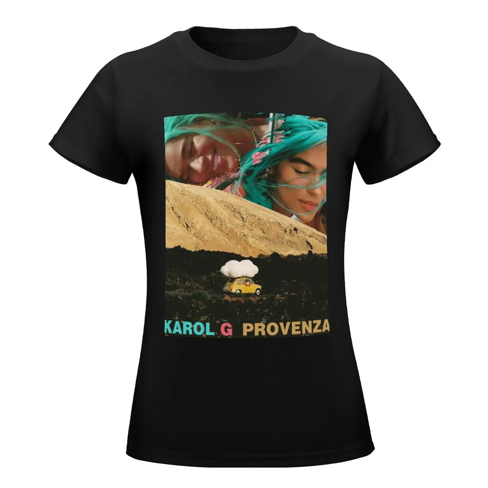 PROVENZA T-Shirt cute tops tops summer clothes plus size tops Women clothing