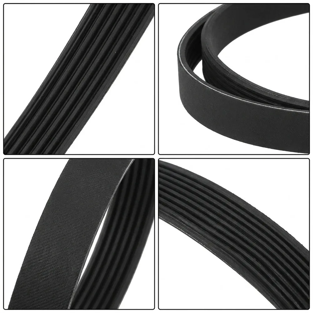 Replacement Mower Belt Mower Deck Belt for Lawn Mowing Lawn Mower 8 Ribs Design High Durability Easy Installation